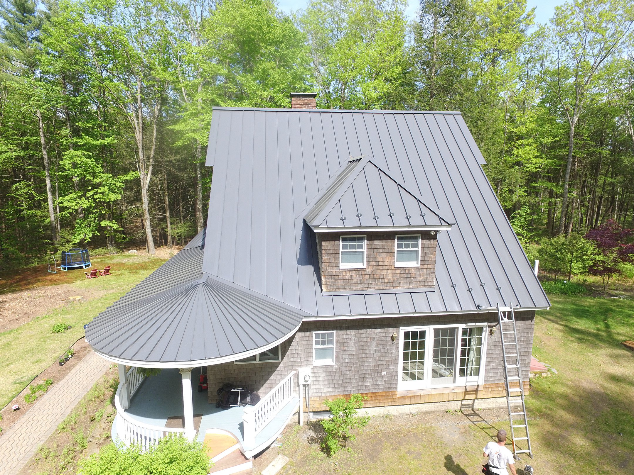  New England Drexel Metal Roof Project