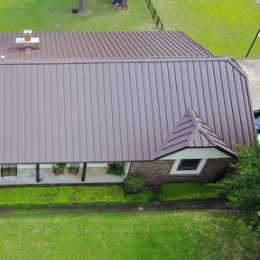 <div><h4>McElroy Metal Meridian 10</h4><p><b>Manufacturer:</b> McElroy Metal, Inc.</p><p><b>Location:</b> Arkansas, US</p><p><b>Style:</b> Vertical Panel/Standing Seam</p><p><b>Material:</b> Steel</p><p><b>Color:</b> Brown</p><p><a href="/gallery/image-detail/1044/" class="link-arrow text-uppercase theme-color--orange" data-toggle="modal" data-target="#detailModal_gallery_image_grid_lamlejqhdgHs">View More</a></p></div>