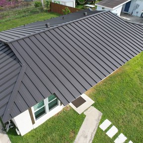 <div><h4>New Metal Install in South Florida</h4><p><b>Manufacturer:</b> ASP Superhome</p><p><b>Location:</b> Florida, US</p><p><b>Style:</b> Vertical Panel/Standing Seam</p><p><b>Color:</b> Brown</p><p><a href="/gallery/image-detail/1142/" class="link-arrow text-uppercase theme-color--orange" data-toggle="modal" data-target="#detailModal_gallery_image_grid_lamlejqhdgHs">View More</a></p></div>