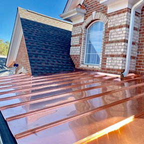 <div><h4>Copper Roofing</h4><p><b>Manufacturer:</b> 50 North Roofing Company</p><p><b>Location:</b> North Carolina, US</p><p><b>Style:</b> Vertical Panel/Standing Seam</p><p><b>Material:</b> Copper</p><p><a href="/gallery/image-detail/1257/" class="link-arrow text-uppercase theme-color--orange" data-toggle="modal" data-target="#detailModal_gallery_image_grid_lamlejqhdgHs">View More</a></p></div>