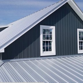 <div><h4>Barndominium- Galvalume Metal Roof</h4><p><b>Manufacturer:</b> 50 North Roofing Company</p><p><b>Location:</b> North Carolina, US</p><p><b>Style:</b> Vertical Panel/Standing Seam</p><p><b>Material:</b> Steel</p><p><a href="/gallery/image-detail/1255/" class="link-arrow text-uppercase theme-color--orange" data-toggle="modal" data-target="#detailModal_gallery_image_grid_lamlejqhdgHs">View More</a></p></div>