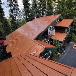 <div><h4>Standing seam metala roof in copper penny</h4><p><b>Manufacturer:</b> All County Roofing Inc.</p><p><b>Location:</b> Idaho, US</p><p><b>Style:</b> Vertical Panel/Standing Seam</p><p><b>Material:</b> Copper</p><p><a href="/gallery/image-detail/1245/" class="link-arrow text-uppercase theme-color--orange" data-toggle="modal" data-target="#detailModal_gallery_image_grid_lamlejqhdgHs">View More</a></p></div>